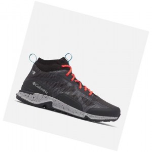 Buty Trekkingowe Columbia Vitesse Mid OutDry Damskie Czarne | 62GPENOAS