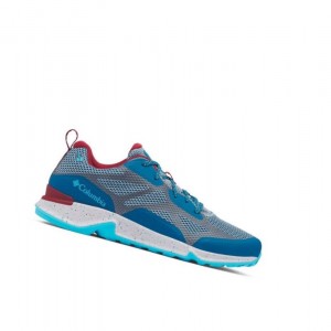 Buty Trekkingowe Columbia Vitesse OutDry Męskie Szare Czerwone Niebieskie | 95TMSQUGY