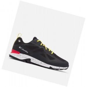 Buty Trekkingowe Columbia Vitesse OutDry Męskie Czarne Głęboka Czerwone | 93ZVQFKYR