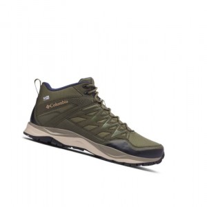 Buty Trekkingowe Columbia Wayfinder Mid OutDry Męskie Zielone | 83YWETAIS