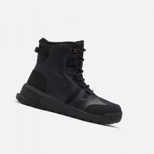 Buty Zimowe Columbia Snowtrekker Męskie Czarne Jasny Szare | 26SKQHZDU